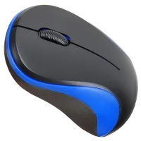 Мышь Oklick 605SW (черный/синий)  фото 3